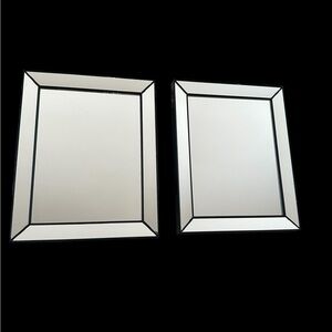 8x10 Rectangular Mirrors - Set of 2